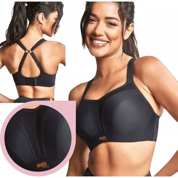 Podprsenka Sportovní podprsenka Panache Černá 5021-black vel 34D
