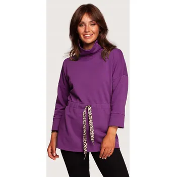 Dámská mikina BeWear dámská mikina bez kapuce, přes hlavu, velikost L