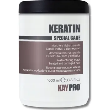 Vlasová regenerace KayPro regenerační maska na poškozené vlasy s keratinem 1000 ml