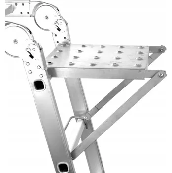 Železářství Univerzální Plošina ke Žebříku Ocelový Stupeň Protiskluzová Plošina