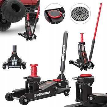 Hever HEVER 3T 98-770 mm 2-PÍSTOVÝ ŽÁBA ZVEDÁK NÍZKÝ AUTOMOBILOVÝ