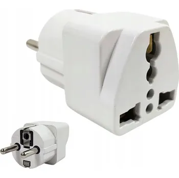 ADAPTÉR / PŘECHODKA Z POLSKÉ ZÁSUVKY NA ANGLICKOU (UK)