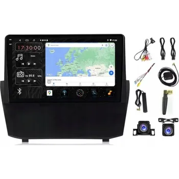 Autorádio AUTORÁDIO S NAVIGACÍ CARPLAY GPS ANDROID FORD FIESTA 2009-2017 6GB RAM 128GB ROM SIM