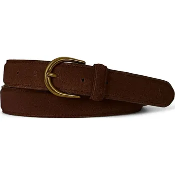 Opasek Semišový pásek Polo Ralph Lauren 405979005 hnědá 89X, vel. 85