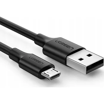 Datový kabel Kabel Ugreen USB - microUSB typ B 0,5 m černý