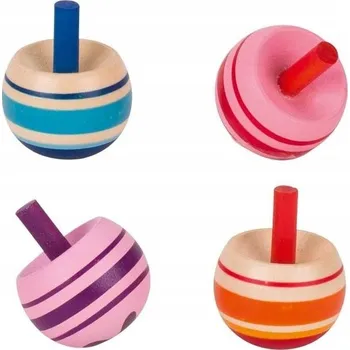 Obraz DŘEVĚNÉ MINI HRAČKY - VLČKY S PRUHY, GOKI