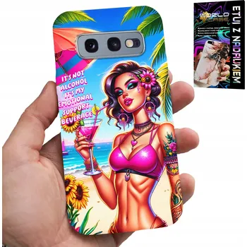 Pouzdro na mobilní telefon POUZDRO PRO SAMSUNG GALAXY S10E - NENÍ TO ALKOHOL, JE TO MŮJ EMOTIVNÍ POUZDRO