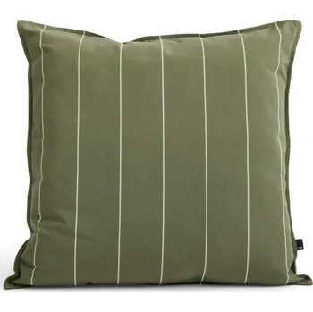 Dekorativní polštářek HAY Polštář Terrazza, olive narrow stripe