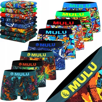 Pánské oblečení PÁNSKÉ BOXERKY Sestimi MPR MIX BAREV Bavlna Pohodlné, SADA 8 KS XL