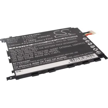 Náhradní díl pro tablet Baterie Cameron Sino CS-LVS100SL, Li-Polymer, 3700