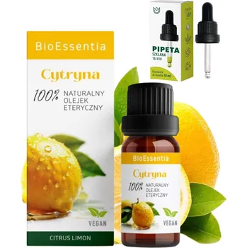 Vonný olej Esenciální olej Citron BioEssentia Premium 10 ml + Pipeta