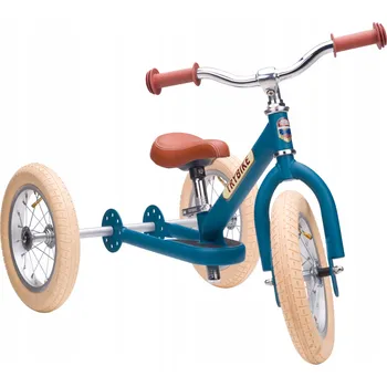 Odrážedlo První dětské tříkolové odrážedlo 2v1 modré balanční Trybike