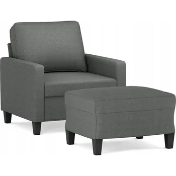 Křeslo Křeslo tradičního stylu VidaXL šedé