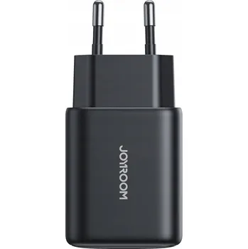 JOYROOM JR-TCF13 SÍŤOVÁ NABÍJEČKA USB-C USB-A 25W PD SFC PPS ČERNÁ