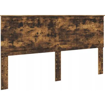 Čelo postele s čelo Kouřový dub 180 cm Kompozitní dřevo