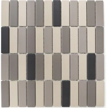 Obklad Mozaika VzorkovnaStudio 29,7 x 29 cm, odstíny hnědé a béžové