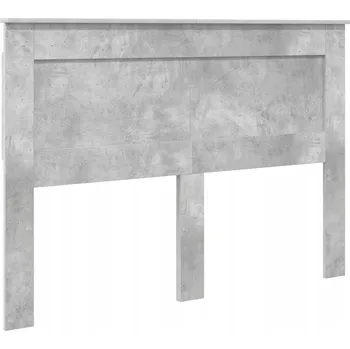 Čelo postele s čelo Betonově šedá 140 cm kompozitní dřevo