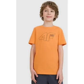 Chlapecké oblečení 4F dětské tričko vícebarevné bavlna velikost 122