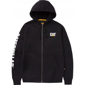 Pánská mikina Pánská mikina s kapucí Caterpillar CAT na zip, velikost L