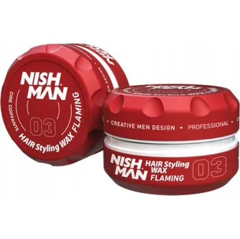 Stylingový přípravek NISHMAN VOSK NA VLASY PLAMEŇÁK 03 150 ML