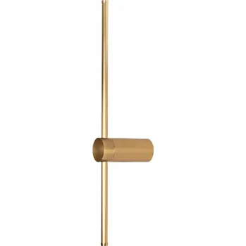 Nástěnné svítidlo Nástěnné svítidlo Maxlight zlaté s integrovaným LED zdrojem 9 W