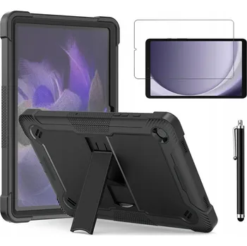 Pouzdro na tablet POUZDRO PANCERNY ARMOR + SKLO + DOTYKOVÉ PERO pro Samsung Galaxy Tab A9 8,7"