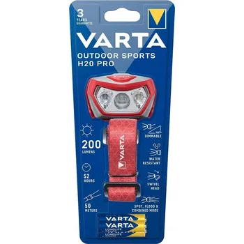 Čelovka Čelovka LED VARTA Outdoor Sports H20 Pro