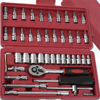 Sada nářadí SADA NÁŘADÍ KLÍČŮ GOLA RAČNA KLOUB BITY TORX 45 DÍLŮ