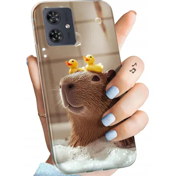 Pouzdro na mobilní telefon Zadní Kryt Hello Case pro Motorola Moto G54, vícebarevný