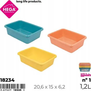 Úložný box Multifunkční úložný krabička 1,2 L