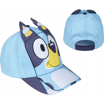 Čepice DĚTSKÁ BASEBALLOVÁ ČEPICE CERDA MODRÁ S PESEM A UŠIMA