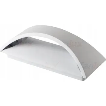 Nástěnné svítidlo Zahradní nástěnné svítidlo Kanlux bílé s integrovaným LED zdrojem o výkonu 8 W