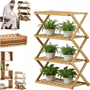 Botník Bedee 49 x 69 x 25 cm buk světlý