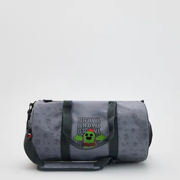 Kabelka Reserved - Sportovní taška Brawl Stars - středně šedá - 107IM-85X - 107IM-85X-ONE