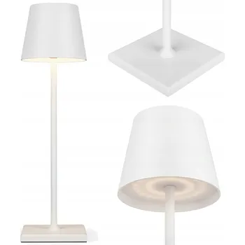 Lampička Stolní lampička Masterled Solio bílá, výkon až 3 W