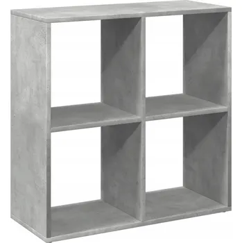 Knihovna Police z dřevotřísky VidaXL 29 x 69,5 cm světle betonová