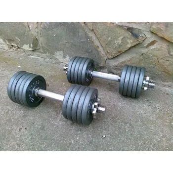 Nakládací činky 2x15kg HSB