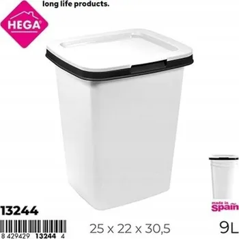 Odpadkový koš Koš s víkem 9L, 1 Ks
