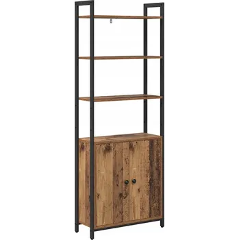 Knihovna Skříň na knihy Staré dřevo 60 x 24 x 161 cm