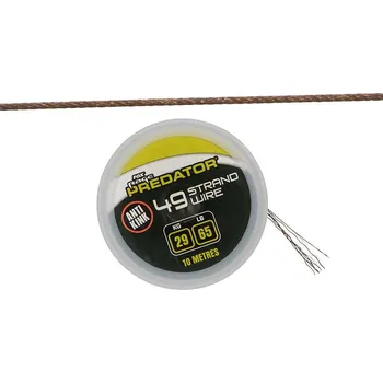 Fox Rage Predator Lanko 49-Strand Coated Steel Wire 10 m - 65 lb / 29 kg