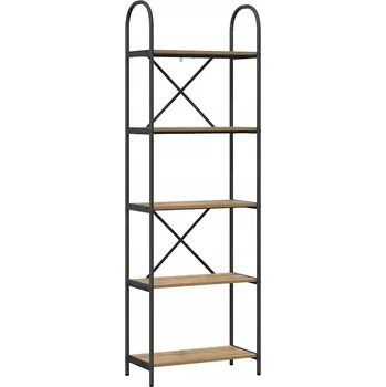 Knihovna Dřevěná police VidaXL 60 x 30 cm dub artisan