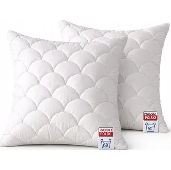 Polštář SADA 2x ANTIALERGICKÝ POLŠTÁŘ PROŠÍVANÁ 50x70 MEE PREMIUM NA ZIP