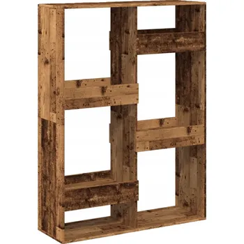 Knihovna Regál, staré dřevo, 100x33x135 cm, materiál: dřevotříska