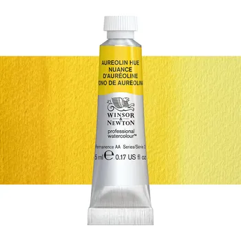 Výtvarná barva Akvarelová barva Winsor & Newton Professional, 5 ml - Aureolin Hue