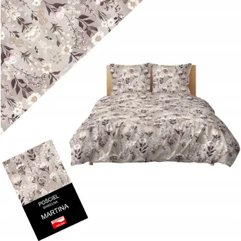 Povlečení Sada bavlněného povlečení 160x200 cm, 3 díly: 2x Polštář, 1x Přikrývka