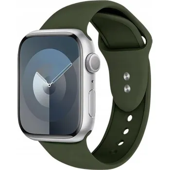 Řemínek na hodinky Řemínek pro Apple Watch 38/40/41 mm Zelený Crong