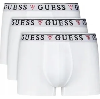 Boxerky GUESS Sada pánského bílého spodního prádla boxerky 3 kusy XXL