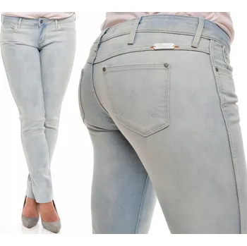 Dámské džíny WRANGLER skinny džíny s nízkým pasem COURTNEY W27 L34
