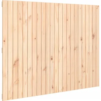 Čelo postele, 146,5x3x110 cm, masivní borovicové dřevo