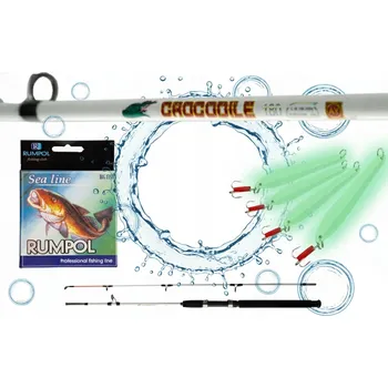 Rybářský prut Spinningový prut Rumpol CROCODILE 100-250 g 136 cm - 270 cm